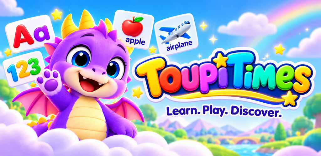ToupiTimes: colorful learning adventures with Professor Dragon and friends